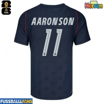 Vereinigte Staaten Brenden Aaronson #11 Auswärtstrikot WM 2026 Kurzarm